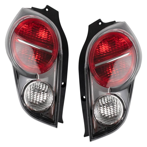 DIY Solutions® - Driver and Passenger Side Replacement Tail Lights, Chevy Spark
