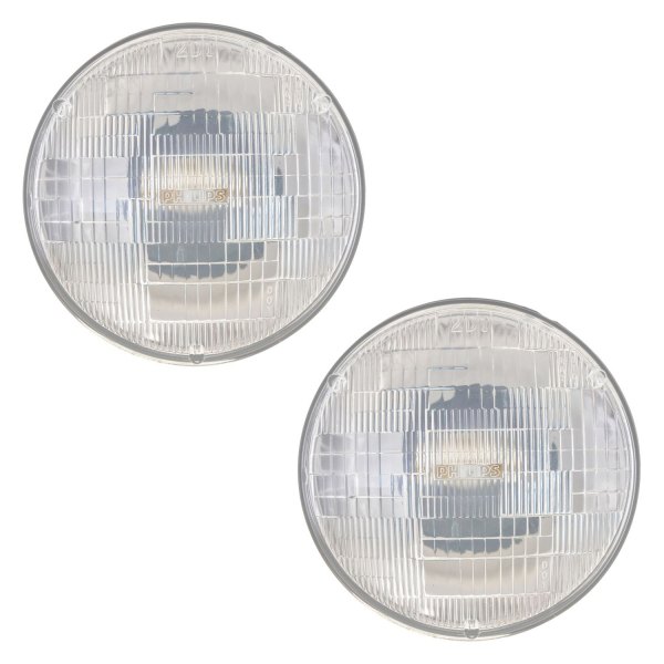 DIY Solutions® - Replacement 7" Round Chrome Sealed Beam Headlights