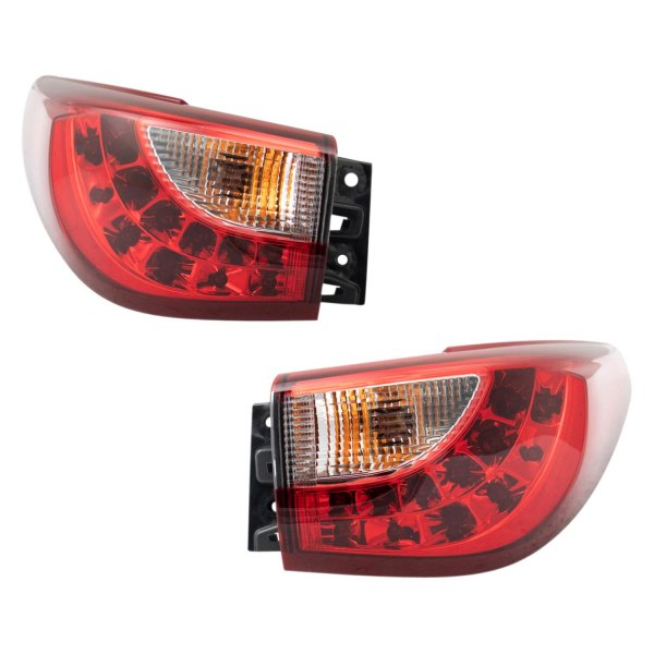 DIY Solutions® - Driver and Passenger Side Outer Replacement Tail Lights