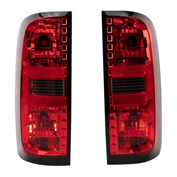DIY Solutions® - Driver and Passenger Side Replacement Tail Lights, Chevy Colorado