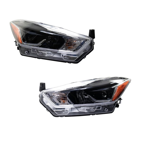 DIY Solutions® - Driver and Passenger Side Black Headlights