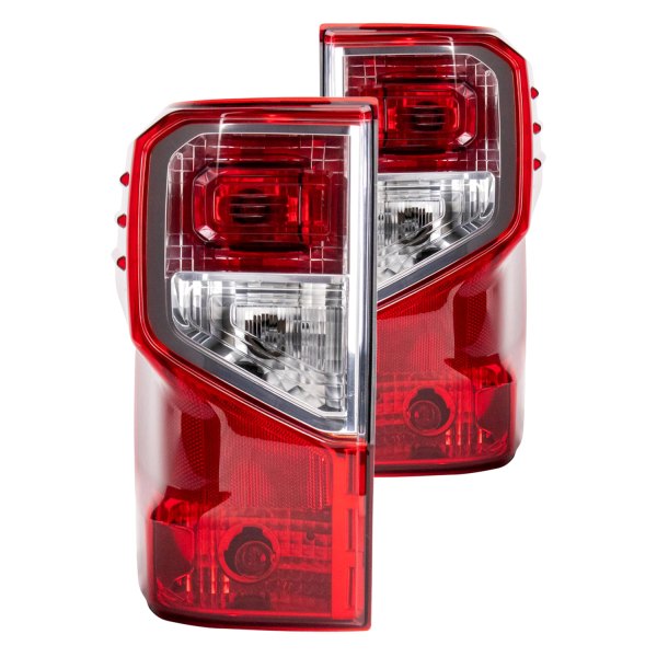 DIY Solutions® - Driver and Passenger Side Replacement Tail Lights, Nissan Titan XD