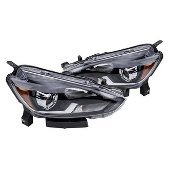 DIY Solutions® - Driver and Passenger Side Replacement Headlights (CAPA Certified)