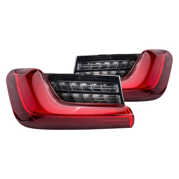 DIY Solutions® - Driver and Passenger Side Outer Replacement Tail Lights, BMW 3-Series