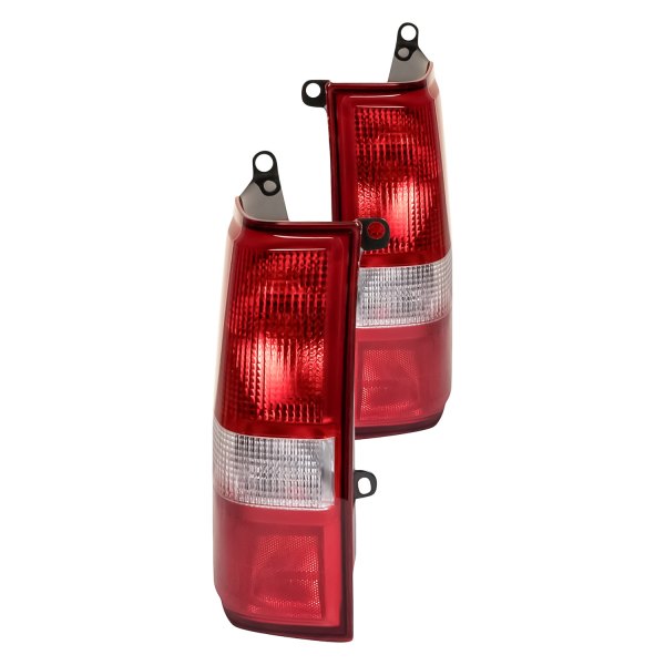DIY Solutions® - Driver and Passenger Side Replacement Tail Lights, Chevy Express