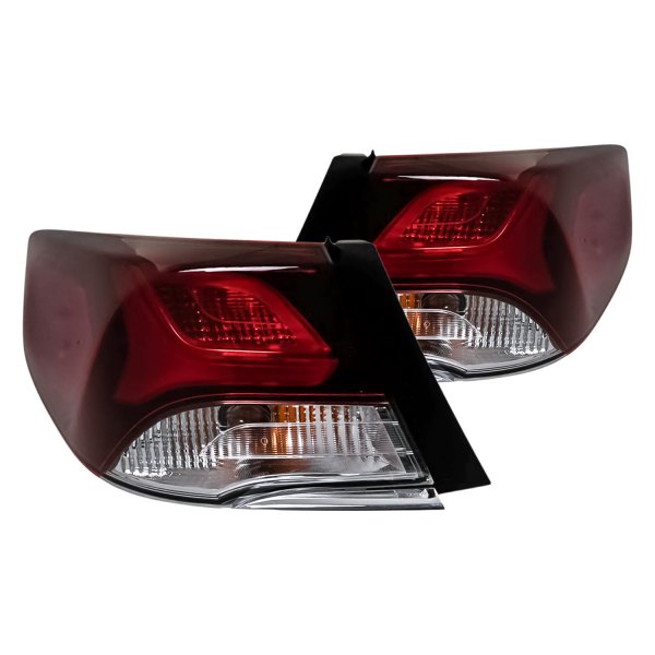 DIY Solutions® - Driver and Passenger Side Outer Replacement Tail Lights