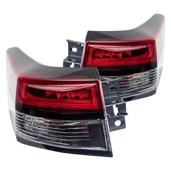 DIY Solutions® - Driver and Passenger Side Outer Replacement Tail Lights