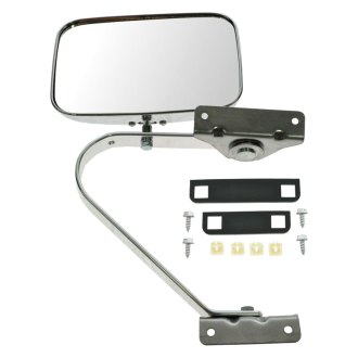 Xtune Ford Pickup / Bronco 80-97 OE Mirror Chrome Manual Fit Both Side MIR-15148-120-M-0