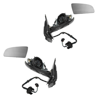 DIY Solutions® - Driver and Passenger Side Power View Mirror Set (Heated, Foldaway)