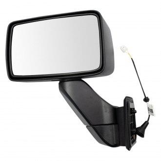 HUMMER H3 CHROME DRIVERS SIDE POWER MIRROR 2007-2010 NEW OEM GM  20836085 