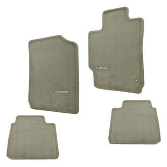 DIY Solutions® - 1st & 2nd Row Brown Carpet Floor Mat Set