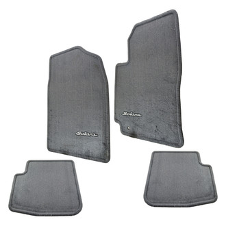 DIY Solutions® - 1st & 2nd Row Gray Carpet Floor Mat Set
