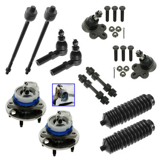 DIY Solutions® - Front Driver and Passenger Side Upper Ball Joint and Suspension Kit