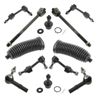 DIY Solutions® - Front Driver and Passenger Side Upper Ball Joint and Suspension Kit