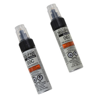 DIY Solutions® - 1 fl. oz. Crystal White Pearl Touch-Up Paint and Lacquer Scratch Repair Pen Kit