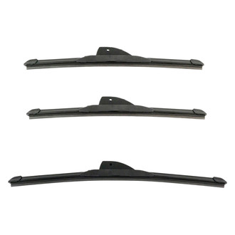 DIY Solutions® - Driver (13"), Passenger Side (13") and Rear (16") Black Wiper Blade Set