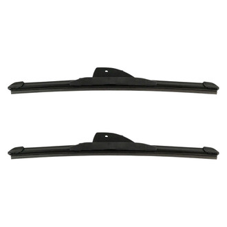 DIY Solutions® - Driver (13") and Passenger Side (13") Black Wiper Blade Set