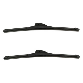 DIY Solutions® - Driver (15") and Passenger Side (15") Black Wiper Blade Set