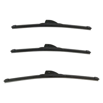 DIY Solutions® - Driver (16"), Passenger Side (16") and Rear (18") Black Wiper Blade Set