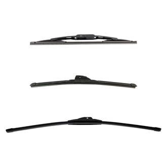 DIY Solutions® - Driver (24"), Passenger Side (17") and Rear (13") Black Wiper Blade Set