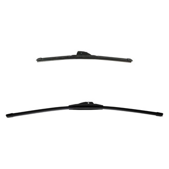 DIY Solutions® - Driver (24") and Passenger Side (17") Black Wiper Blade Set