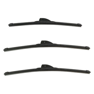 DIY Solutions® - Driver (18"), Passenger Side (18") and Rear (16") Black Wiper Blade Set