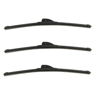 DIY Solutions® - Driver (18"), Passenger Side (18") and Rear (18") Black Wiper Blade Set