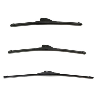 DIY Solutions® - Driver (21"), Passenger Side (18") and Rear (15") Black Wiper Blade Set