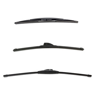 DIY Solutions® - Driver (22"), Passenger Side (18") and Rear (14") Black Wiper Blade Set