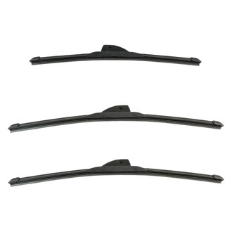 DIY Solutions® - Driver (19"), Passenger Side (19") and Rear (16") Black Wiper Blade Set