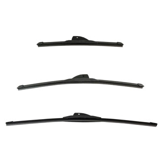 DIY Solutions® - Driver (21"), Passenger Side (19") and Rear (13") Black Wiper Blade Set