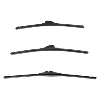 DIY Solutions® - Driver (21"), Passenger Side (19") and Rear (18") Black Wiper Blade Set