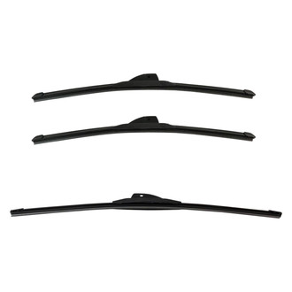 DIY Solutions® - Driver (21"), Passenger Side (19") and Rear (19") Black Wiper Blade Set
