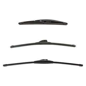 DIY Solutions® - Driver (22"), Passenger Side (19") and Rear (10") Black Wiper Blade Set