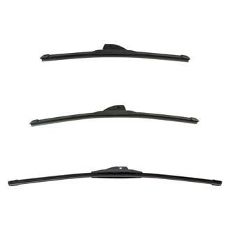 DIY Solutions® - Driver (22"), Passenger Side (19") and Rear (16") Black Wiper Blade Set