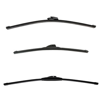 DIY Solutions® - Driver (24"), Passenger Side (19") and Rear (13") Black Wiper Blade Set