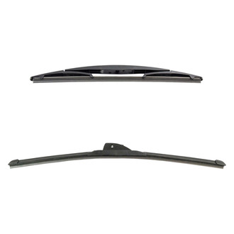 DIY Solutions® - Driver (20"), Passenger Side (20") and Rear (12") Black Wiper Blade Set