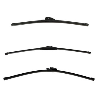 DIY Solutions® - Driver (26"), Passenger Side (20") and Rear (15") Black Wiper Blade Set