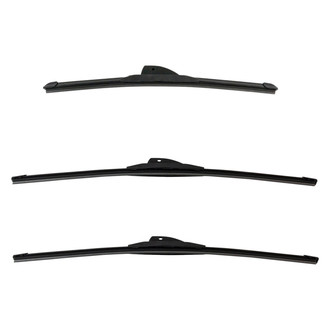 DIY Solutions® - Driver (21"), Passenger Side (21") and Rear (16") Black Wiper Blade Set