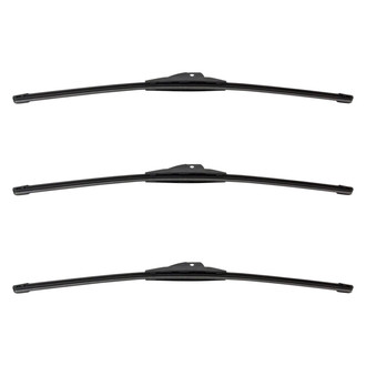 DIY Solutions® - Driver (22"), Passenger Side (22") and Rear (22") Black Wiper Blade Set