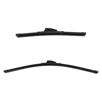 DIY Solutions® - Driver (24") and Passenger Side (13") Black Wiper Blade Set