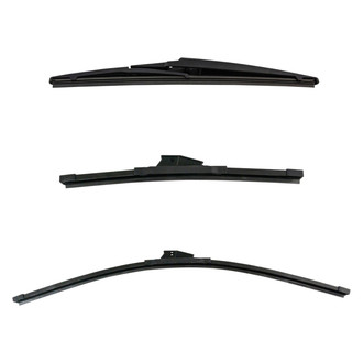 DIY Solutions® - Driver (26"), Passenger Side (13") and Rear (12") Black Wiper Blade Set