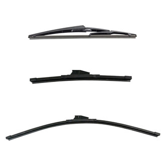 DIY Solutions® - Driver (26"), Passenger Side (13") and Rear (12") Black Wiper Blade Set