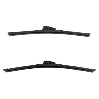 DIY Solutions® - Driver (15") and Passenger Side (18") Black Wiper Blade Set