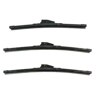 DIY Solutions® - Driver (16"), Passenger Side (16") and Rear (13") Black Wiper Blade Set