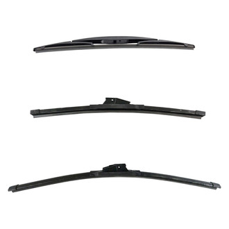 DIY Solutions® - Driver (22"), Passenger Side (16") and Rear (14") Black Wiper Blade Set