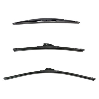 DIY Solutions® - Driver (24"), Passenger Side (16") and Rear (14") Black Wiper Blade Set