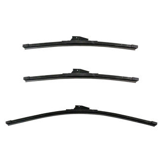 DIY Solutions® - Driver (24"), Passenger Side (16") and Rear (16") Black Wiper Blade Set