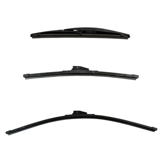 DIY Solutions® - Driver (26"), Passenger Side (16") and Rear (10") Black Wiper Blade Set