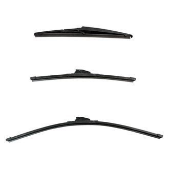 DIY Solutions® - Driver (26"), Passenger Side (16") and Rear (11") Black Wiper Blade Set